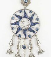 Sun, Moon and Stars Evil Eye Wall Hanging | woot & hammy